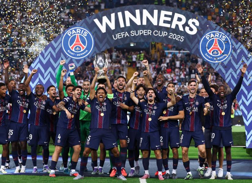 El París Saint-Germain, campeón de la Supercopa de Europa 2025
