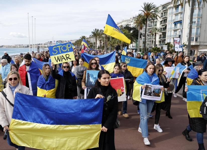 Manifestación en Francia.