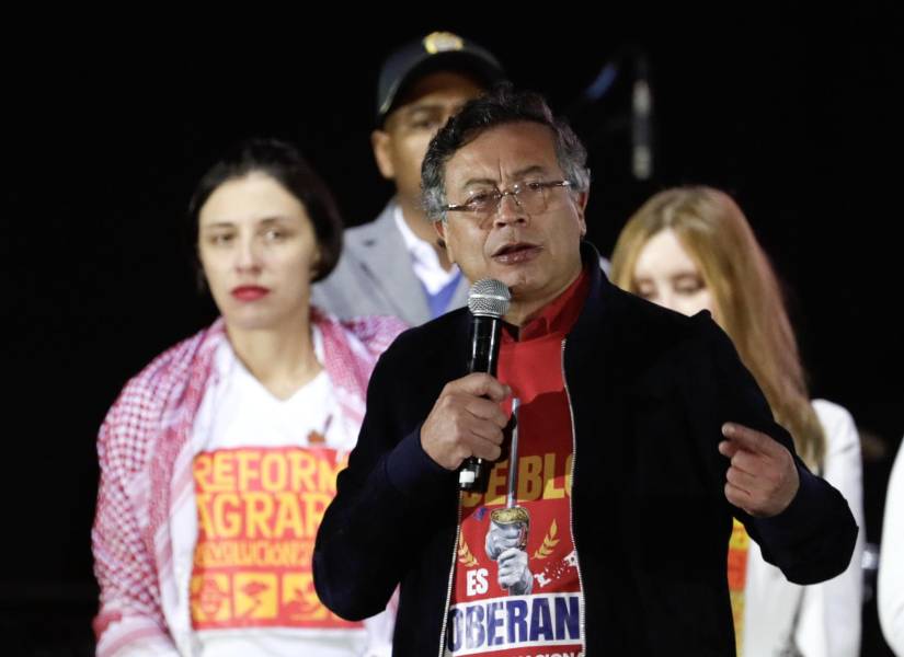 Fotografía del 24 de octubre de 2025 del presidente de Colombia, Gustavo Petro, en Bogotá, Colombia.