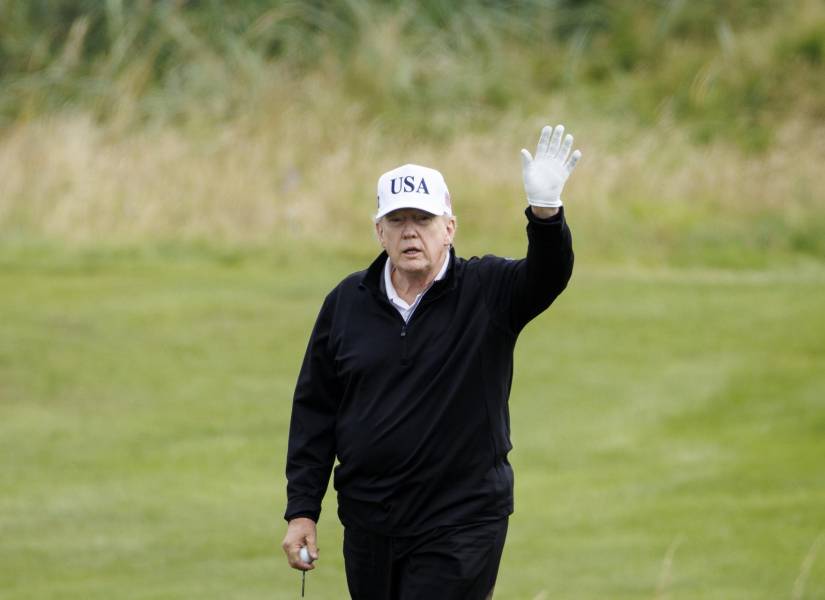 El presidente de Estados Unidos, Donald Trump