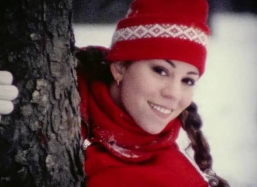 Mariah Carey en época navideña.