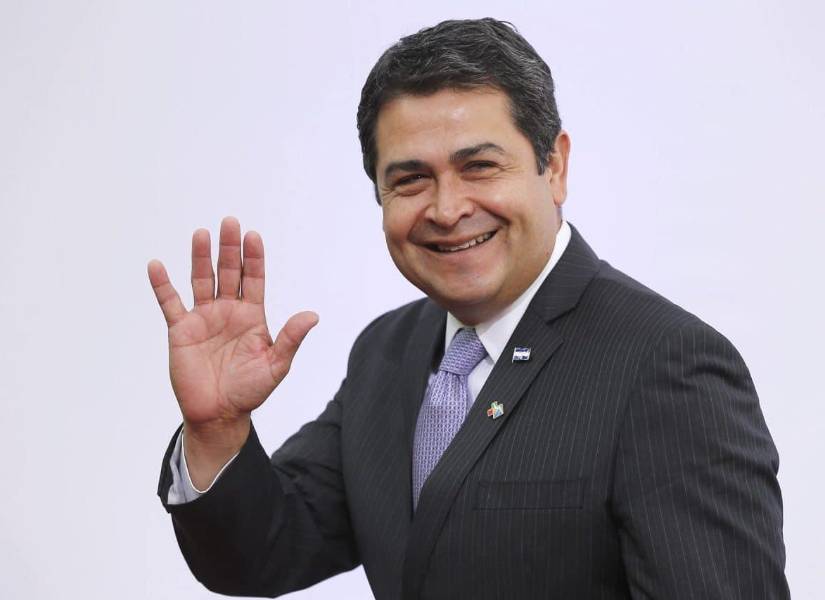 Juan Orlando Hernández, expresidente de Honduras.