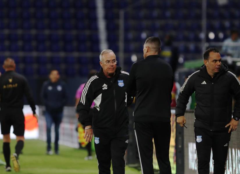 El último partido de Jorge Célico fue el empate 1-1 entre Emelec y Universidad Católica.