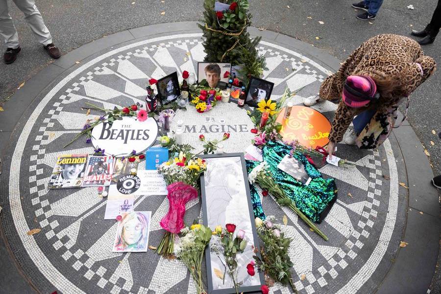Nueva York honra a Lennon tras 40 años de su muerte