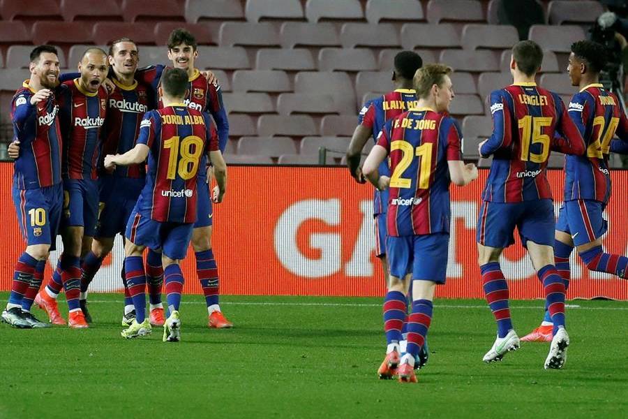 El FC Barcelona hace una remontada épica en Copa del Rey