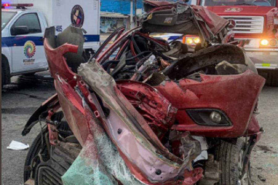 Accidente de tránsito en Durán deja 2 muertos y 3 heridos