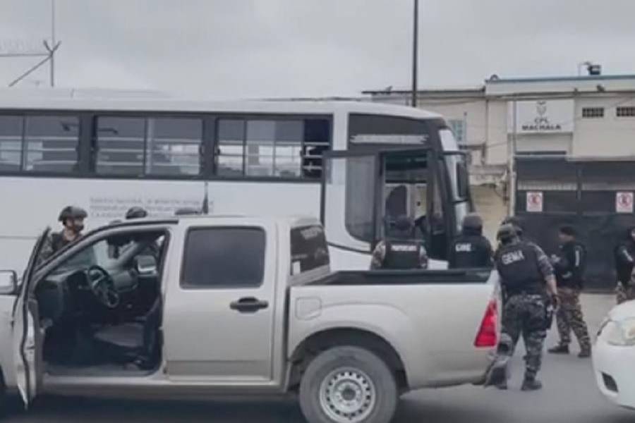 Algunos reos de la penitenciaria del Litoral fueron trasladados a cárceles de Santo Domingo, El Oro y Azuay