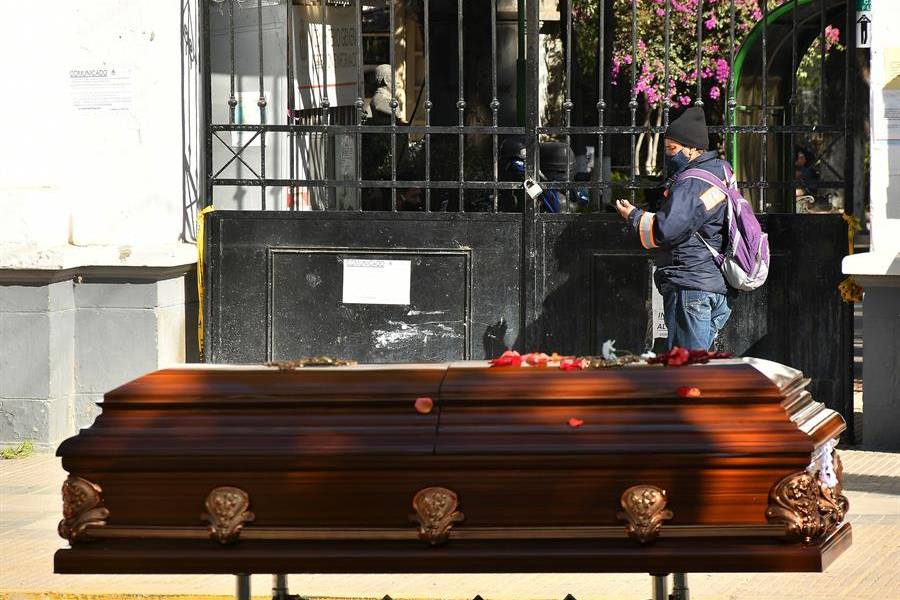 Cementerio de Bolivia paró actividades por temor a COVID-19