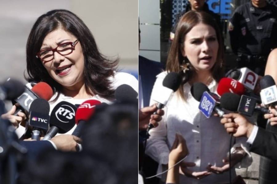 Salgado y Galarza discrepan sobre fiscalización