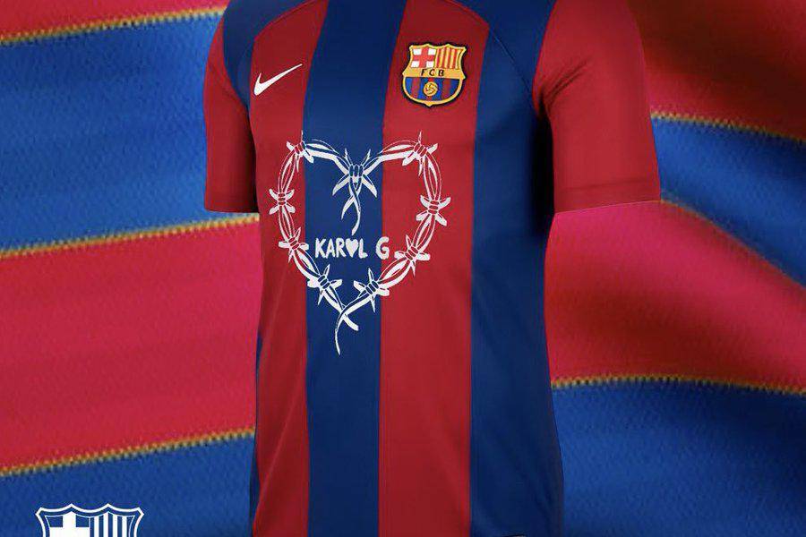 Karol G estará en la camiseta del FC Barcelona en el partido contra el Real Madrid