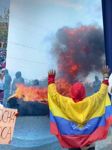 Paro naconal en Ecuador