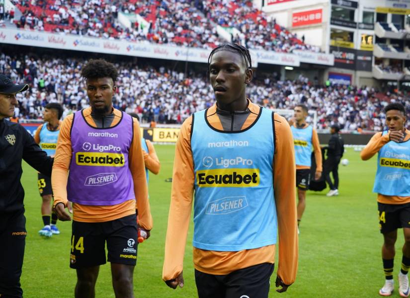 Allen Obando no fue convocado para el primer partido de Barcelona SC en este 2025.