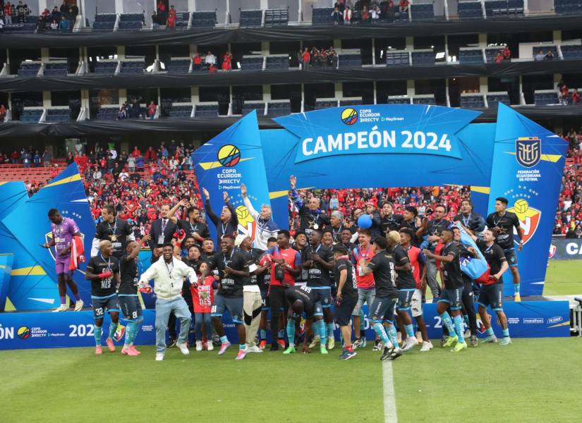 El Nacional quedó campeón de la Copa Ecuador 2024.