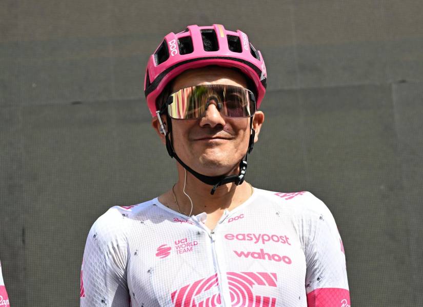 Richard Carapaz finalizó en tercer lugar del Giro de Italia 2025