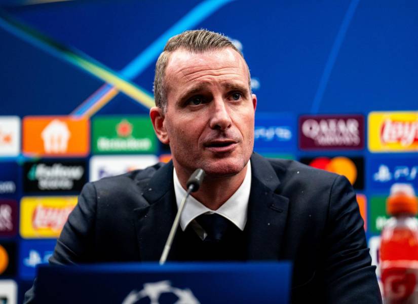 El entrenador del Brujas, Nicky Hayen, se pronunció por la posible salida de Joel Ordóñez al Marsella