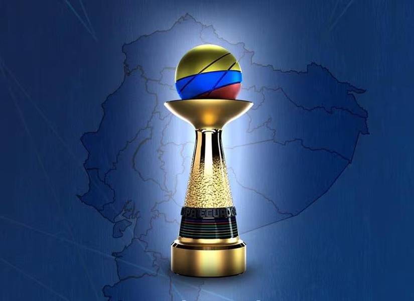 Trofeo de la Copa Ecuador.