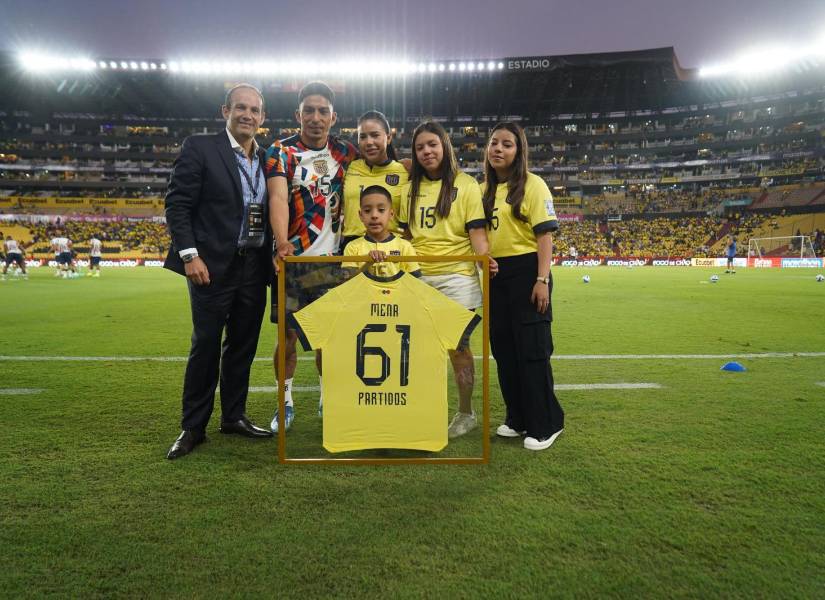 Ángel Mena jugó 62 partidos con la selección de Ecuador.