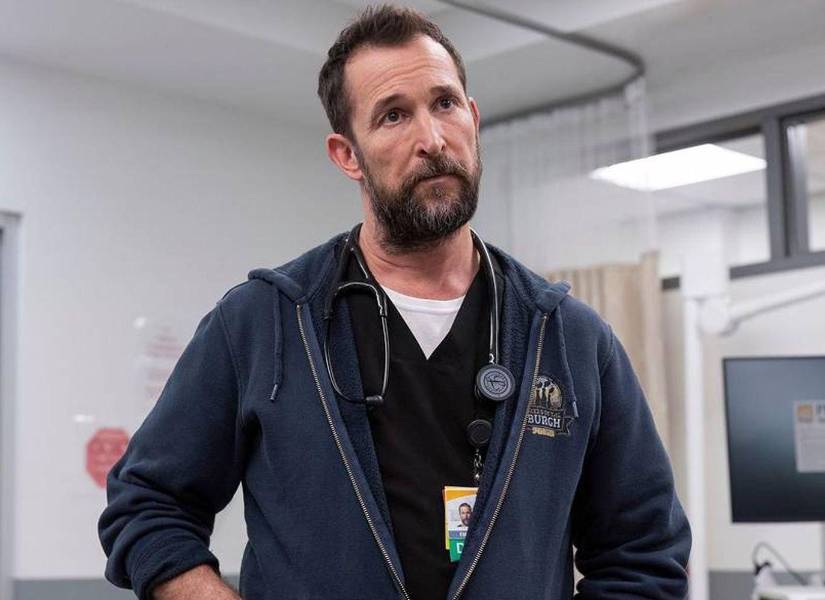 El primer trabajo de Noah Wyle en el cine fue en la película Crooked Hearts en 1991.