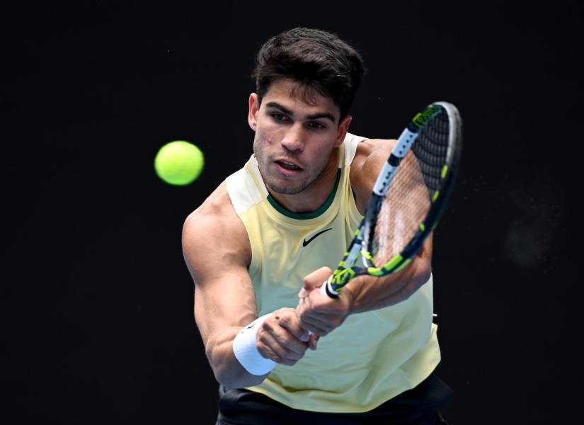 Carlos Alcaraz de España, en una fotografía de archivo.