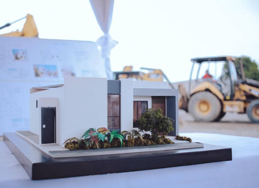 Maqueta del Plan Habitacional Construyendo Vidas.