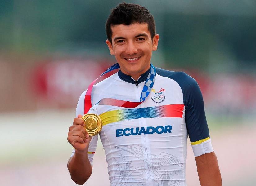 Se cumplen tres años del oro olímpico de Richard Carapaz
