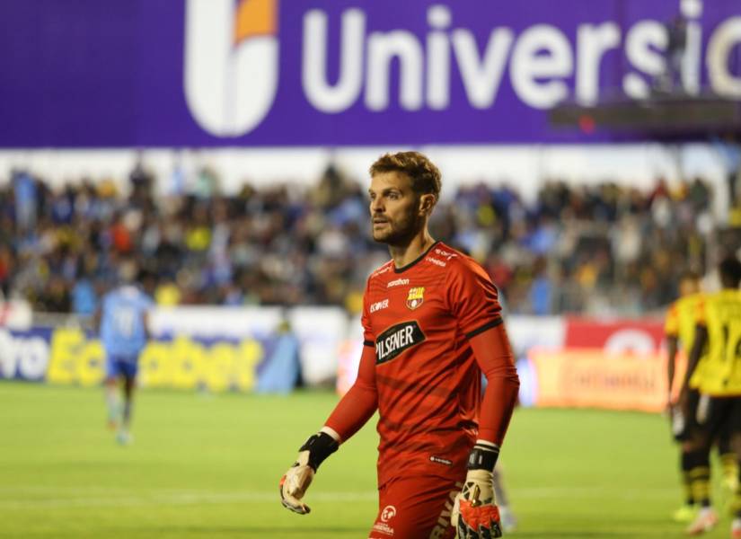 Javier Burrai será el arquero titular de Barcelona SC para buscar la primera victoria.