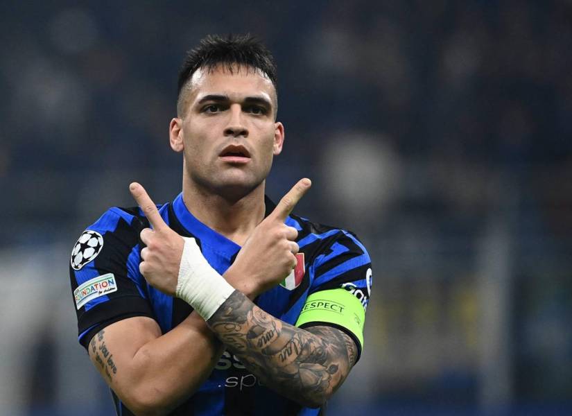 Lautaro Martínez, delantero del Inter de Milán.