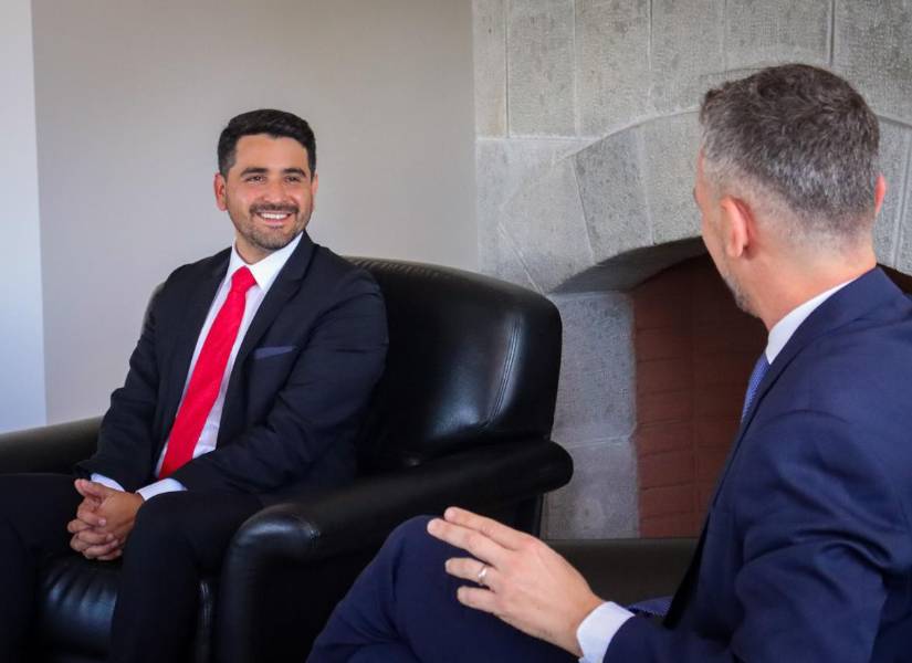 El viceministro del Deporte, José David Jiménez, anunció el nuevo proyecto del estadio Olímpico Atahualpa.