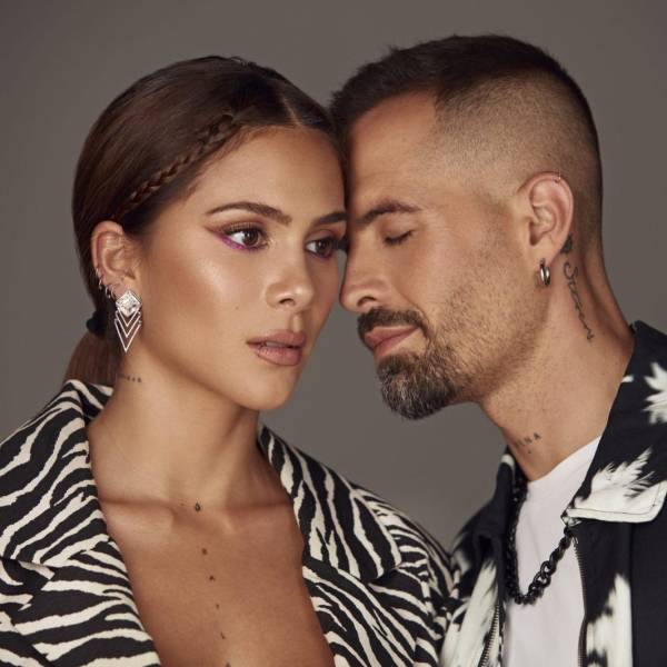 El rostro del hijo de Greeicy Rendón y Mike Bahía se filtra en plena fiesta