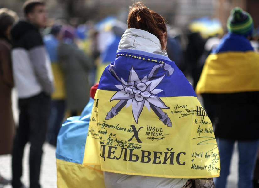 Manifestación en Polonia.