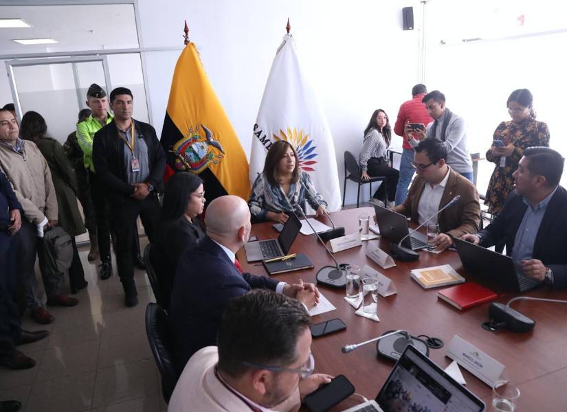 Sesión de la Comisión de Seguridad Integral con el ministro Gian Carlo Loffredo