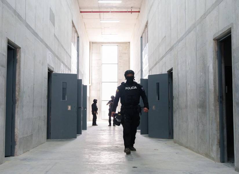 Interior de la cárcel del Encuentro.