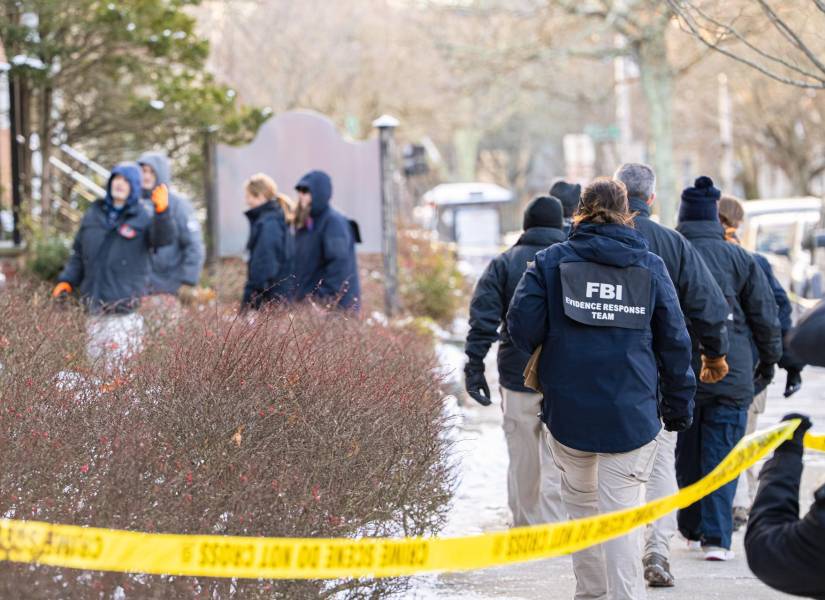 Foto de archivo de agentes de la Oficina Federal de Investigación (FBI).