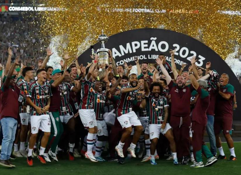Fluminense campeón Copa Libertadores 2023.