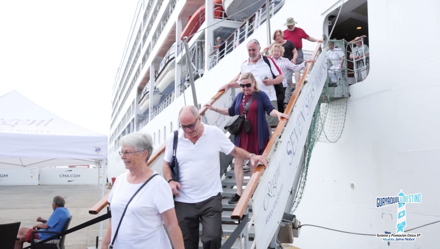 Guayaquil empezó el año con la llegada de tres cruceros