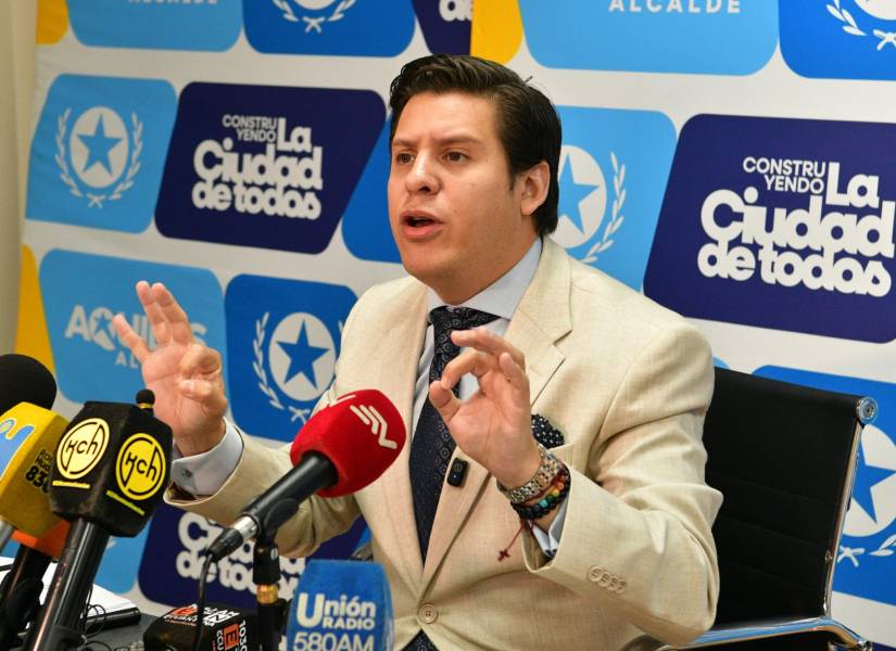 César Poveda, coordinador jurídico de la Alcaldía.