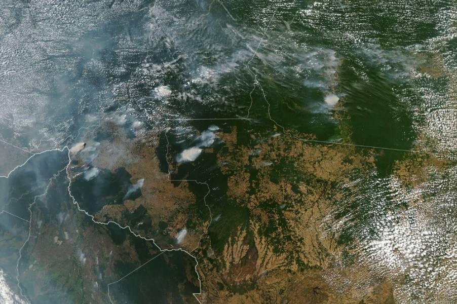 Incendios forestales en Brasil aumentan 83 % este 2019
