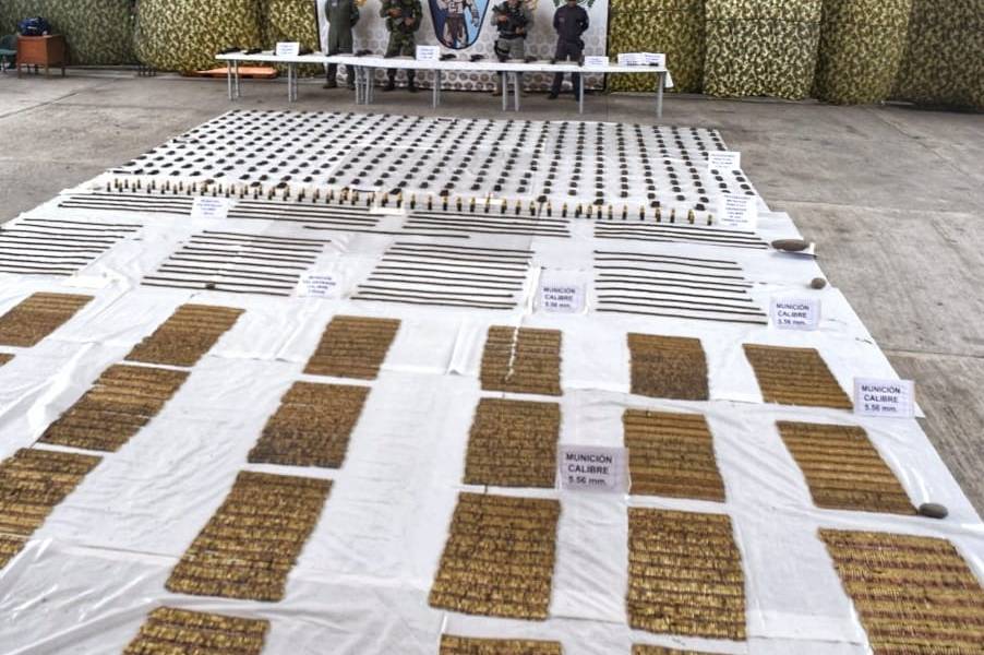 Colombia halla depósito ilegal de ‘Guacho’ con material explosivo