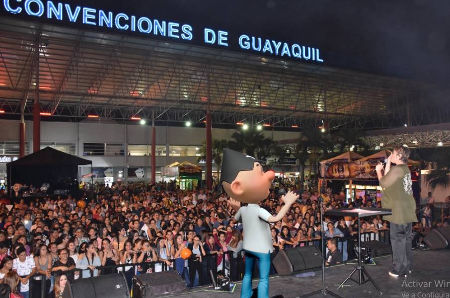 Música, huecas y mucho entretenimiento en la Gran Feria de Guayaquil