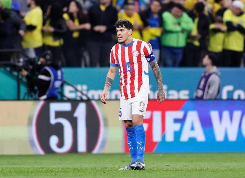 Gustavo Gómez, capitán de la selección de Paraguay