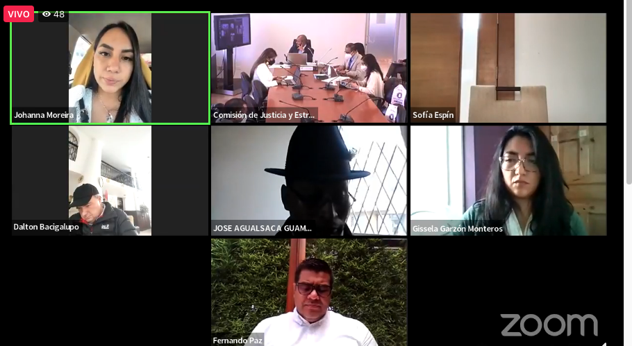 Comisión de Justicia establece nuevo plazo para el aborto por violación en Ecuador
