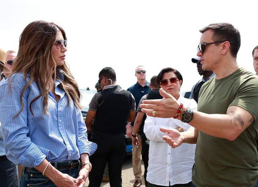 La secretaria de Seguridad Nacional de los Estados Unidos, Kristi Noem, visitó Ecuador entre el 5 y 6 de noviembre.