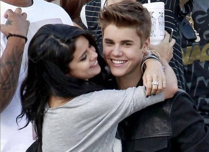 Selena Gómez y Justin Bieber en 2015.