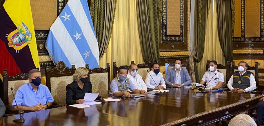 Guayaquil registra una baja en contagios de COVID-19