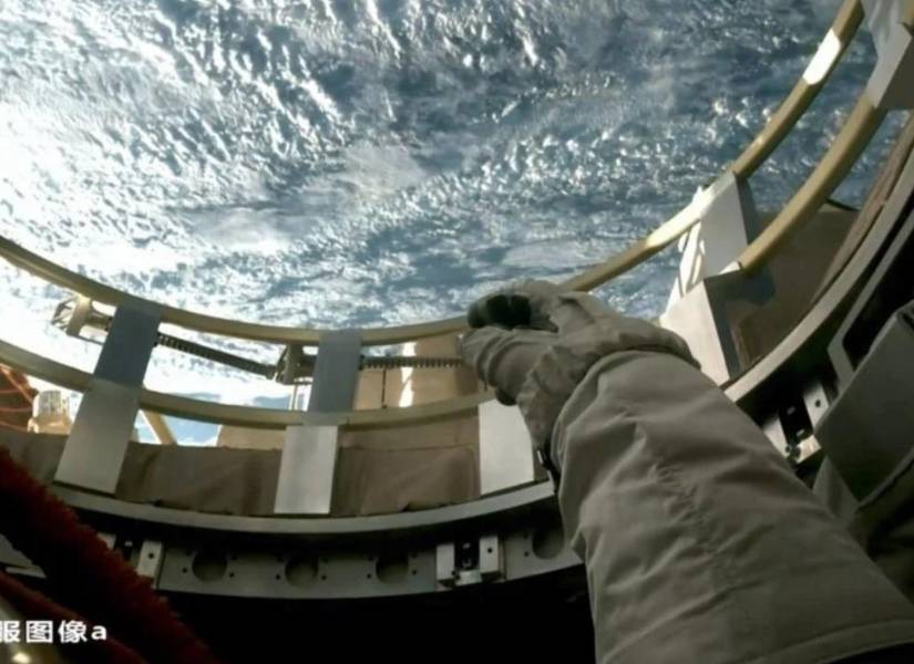China: Sorprendentes imágenes de la tierra desde estación espacial Tiangong