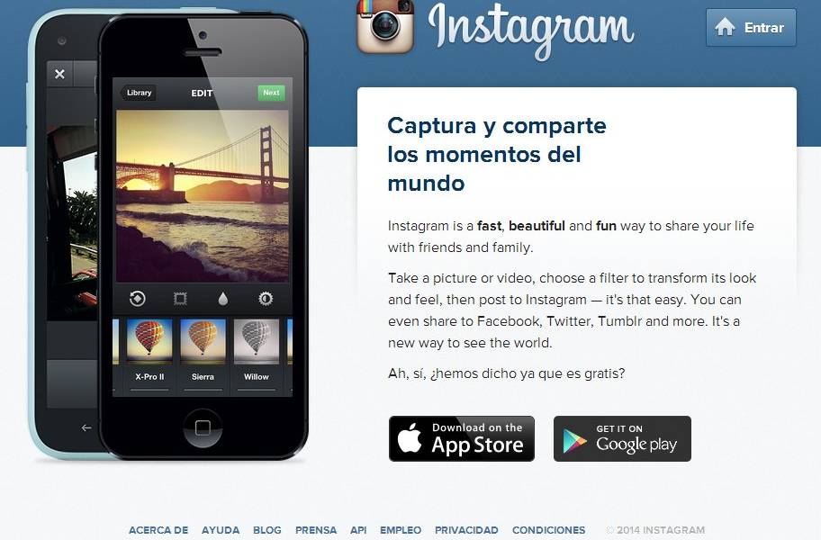 Instagram sufre una caída mundial durante 45 minutos
