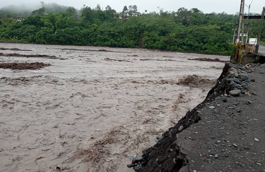 Río Upano se desbordó nuevamente