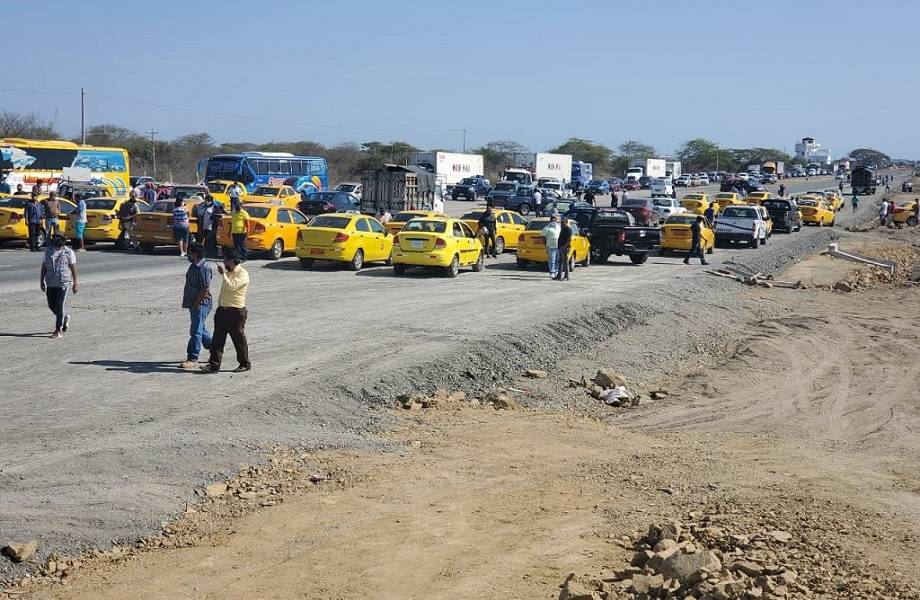 Vía Progreso-Playas estuvo cerrada por cerca de una hora