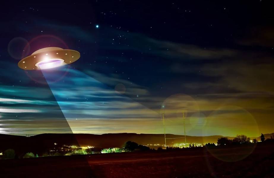 ¿Aterrizó aquí un OVNI?