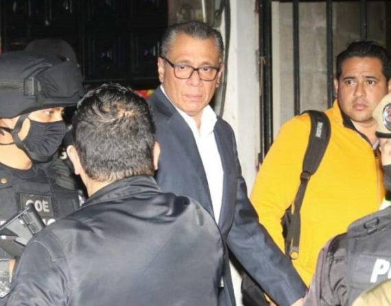 Jorge Glas permanece en la cárcel 4 de Quito después de que estuvo 40 días en libertad por un habeas corpus que fue anulado.